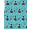 Custom cat blanket example