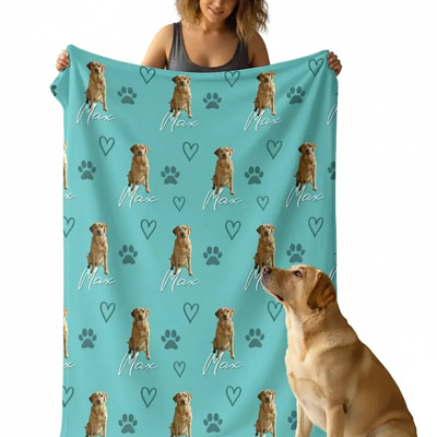 Personalised Dog Blanket