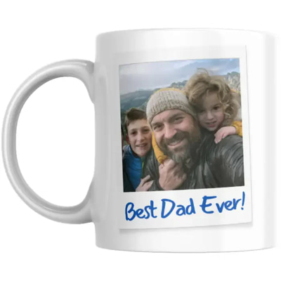 Personalised Fathers Day Photo Mug