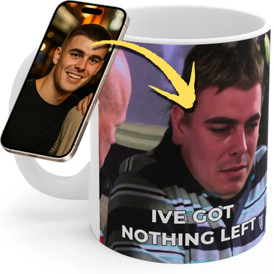 Personalised I've Got Nothing Left Mug – Ian Beale Meme