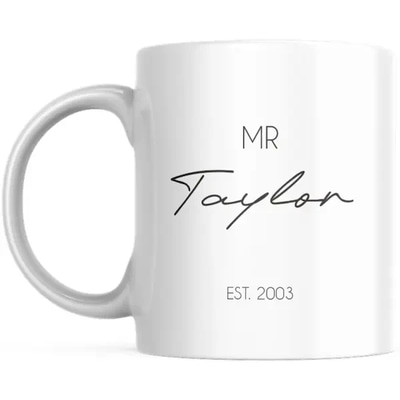 Personalised Wedding Gift Mug