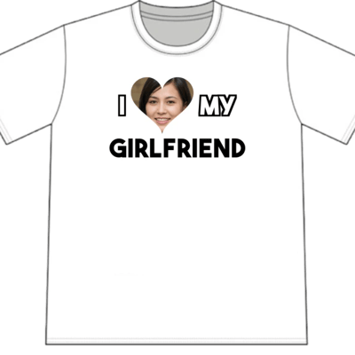 I Heart My Girlfriend Photo T-Shirt