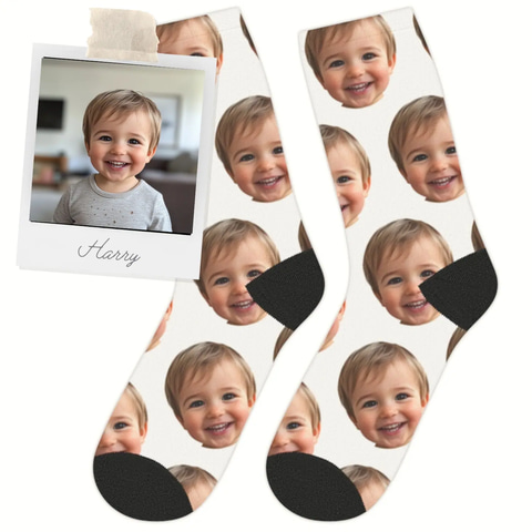 Personalised Face Socks
