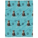 Custom cat blanket example