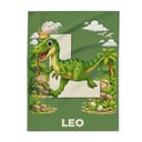 Personalised Dinosaur Blanket 3