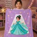Personalised Princess Blanket