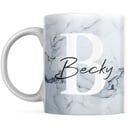 Marble mug white bg