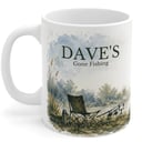 Personalised Fishing Mug example 