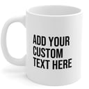 Personalised Text Mug
