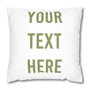 Personalised Text Cushion