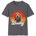 retro design dog shirt