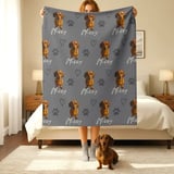 Dog blanket custom example