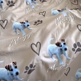 Dog blanket personalised