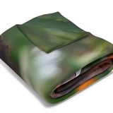 Folded view of photo blanket