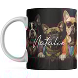Bull dog mug
