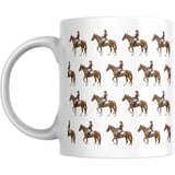Horse pattern mug example