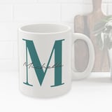 Michelle initial mug