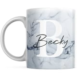 Marble mug white bg