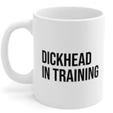 D head in training mug