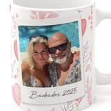 Heart mug personalised