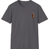 Dog name tshirt charcoal 2