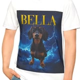 Personalised dog tshirt preview