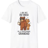 Professional Grandad Personalised T-shirt example 