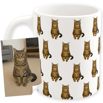 Personalised Cat Mug