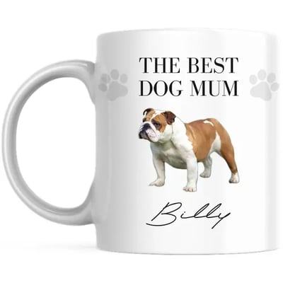 Personalised Dog Mum Mug