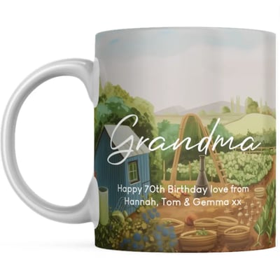 Personalised Gardeners Mug