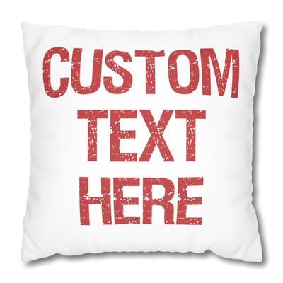 Personalised Text Cushion