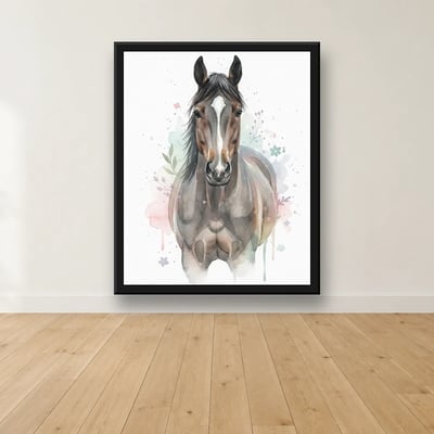 Personalised Watercolour Portrait Print