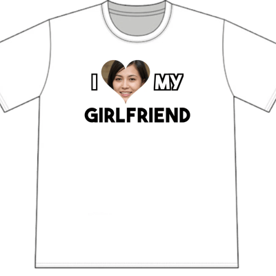 I Heart My Girlfriend Photo T-Shirt
