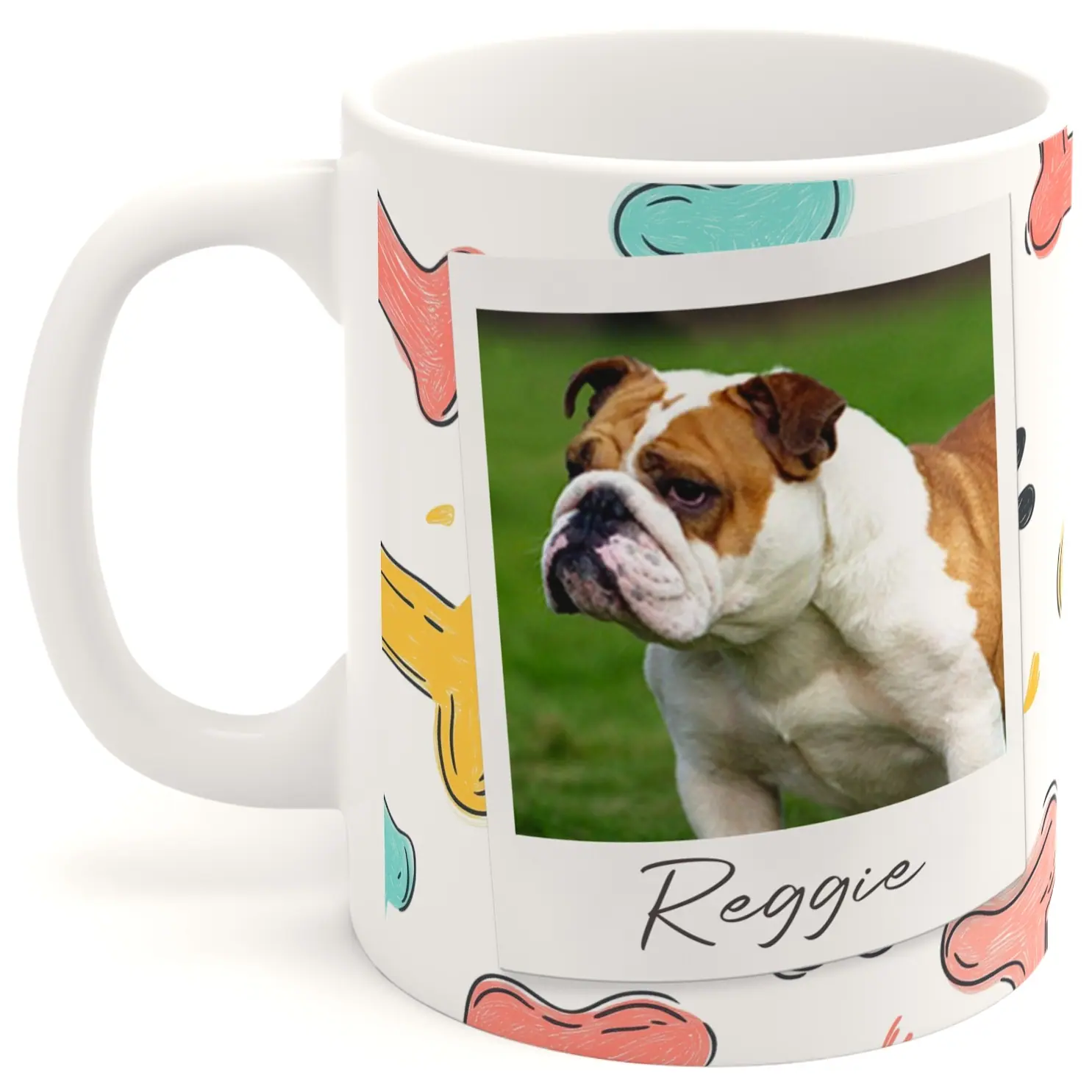 Dog mug left side preview