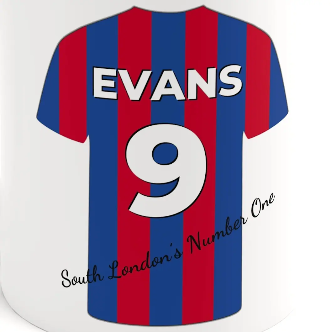 Crystal Palace mug close up