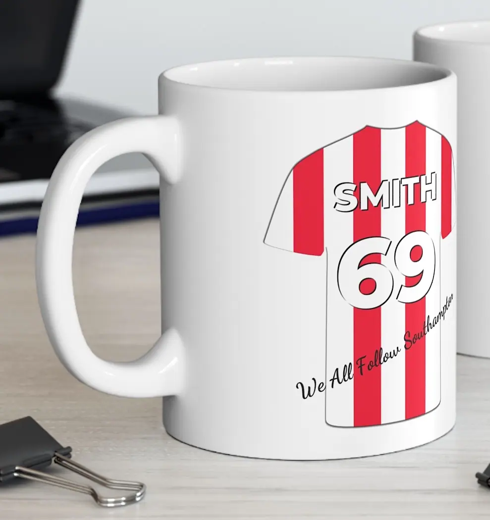 Southampton fc mug example