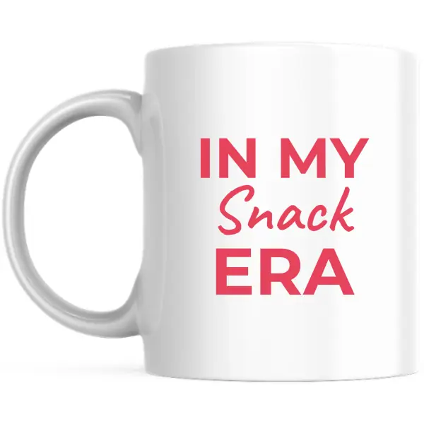 In my snack era mug