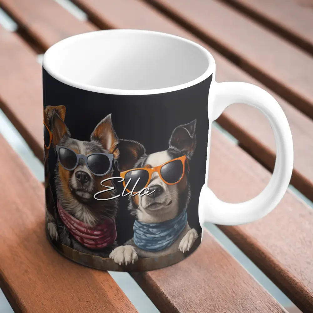 Jack Russell mug back