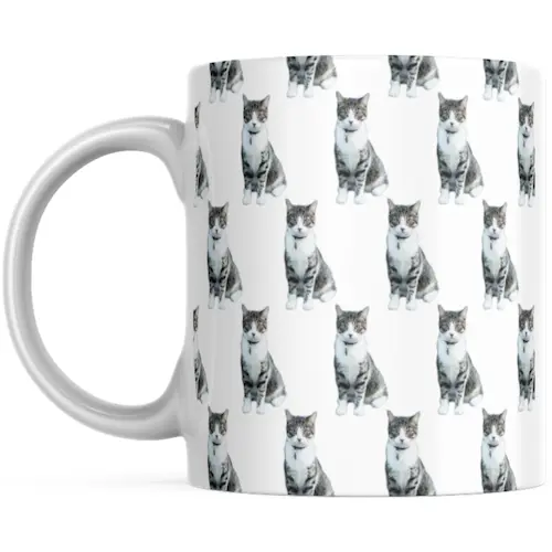 Personalised Cat Mug image