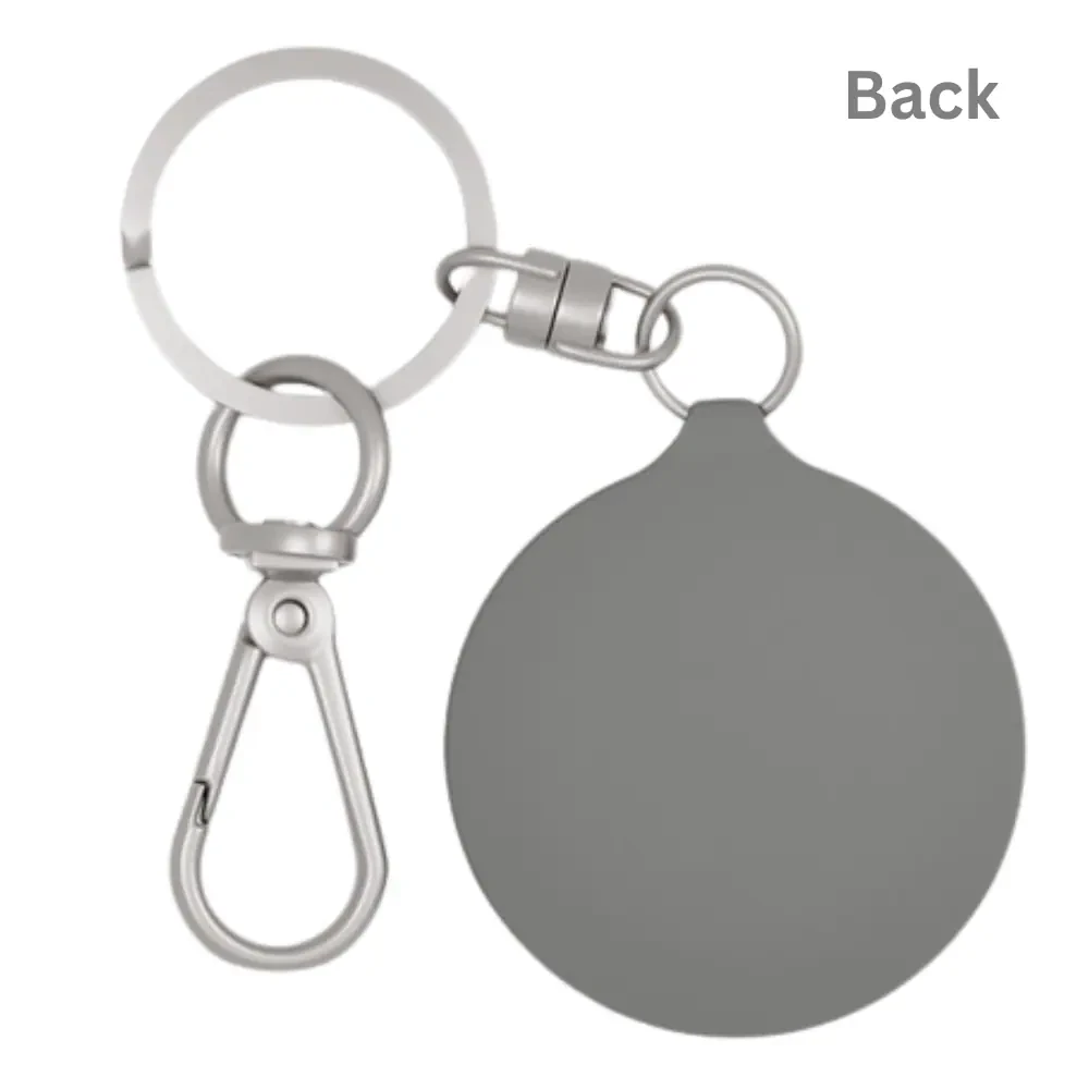 Photo keyring back view