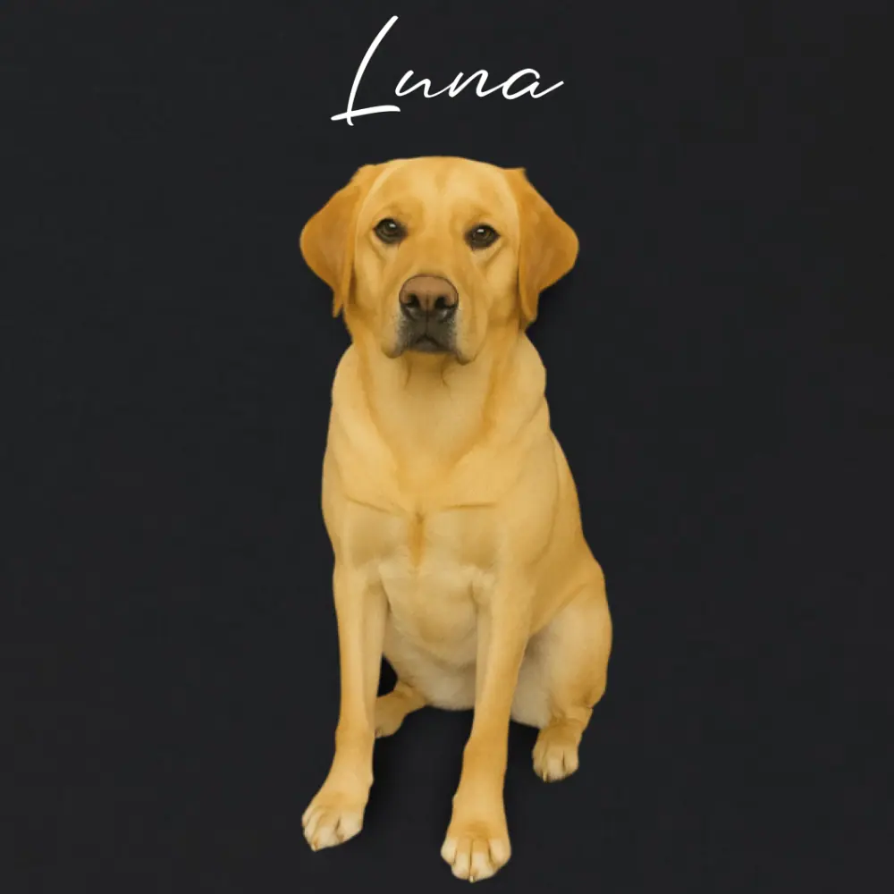 Dog Name Unisex T-shirt example 